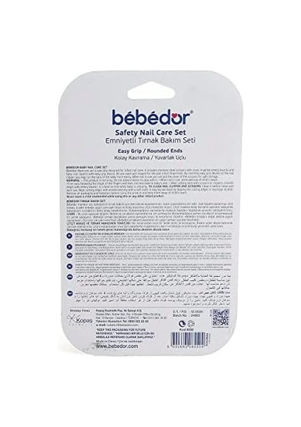 Bebedor 8550 Çıt Çıt Tırnak Makas, Pembe fiyatları