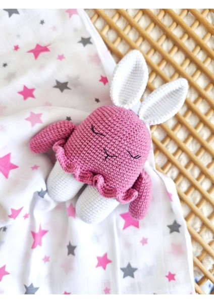Müslin Battaniye ve Amigurumi Uyku Arkadaşı Seti fiyatları