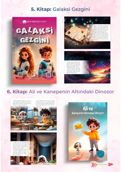 Kaybolan Şeyler Ajansı ve Rüya Kaşifleri Kulübü Serileri - 15 Kitap - Çocuk Kitabı Serisi fırsatları