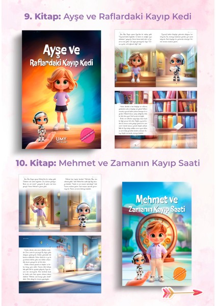 Kaybolan Şeyler Ajansı ve Rüya Kaşifleri Kulübü Serileri - 15 Kitap - Çocuk Kitabı Serisi