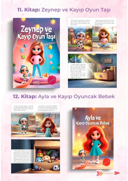 Kaybolan Şeyler Ajansı ve Rüya Kaşifleri Kulübü Serileri - 15 Kitap - Çocuk Kitabı Serisi