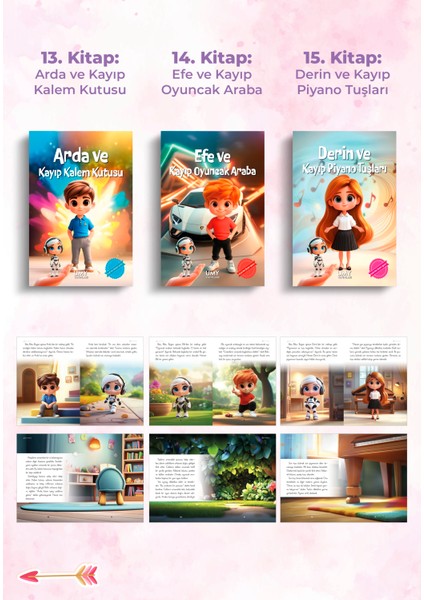 Kaybolan Şeyler Ajansı ve Rüya Kaşifleri Kulübü Serileri - 15 Kitap - Çocuk Kitabı Serisi