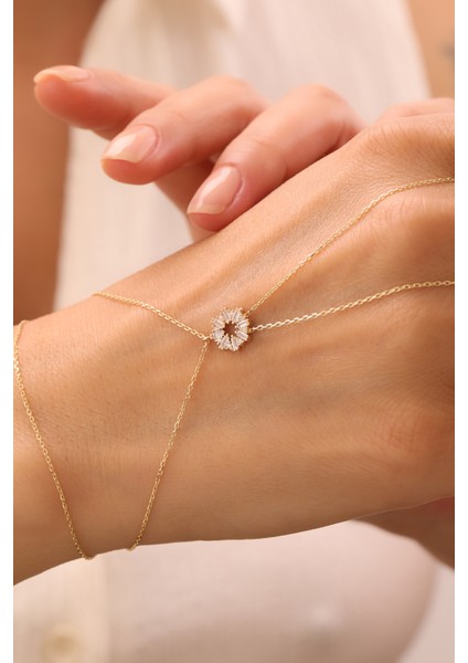 14 Ayar Altın Kristal Baget Şahmeran fiyatları