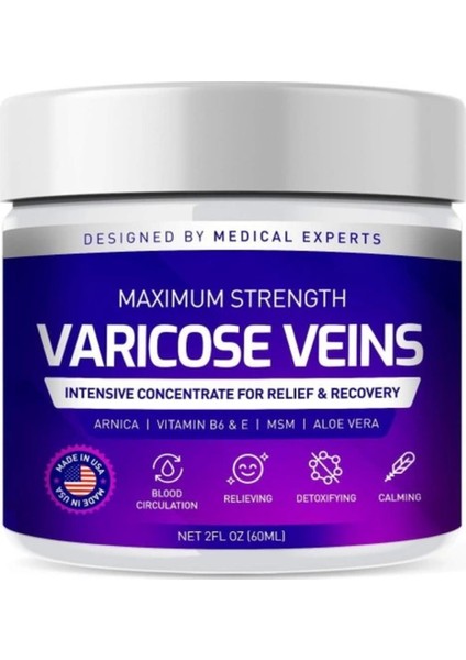 Süper Varicose Veins Krem 60 ml