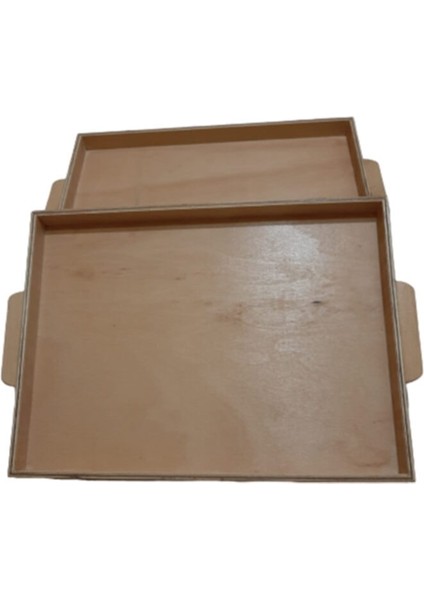 Kahverengi Orta Boy Sunum Tepsisi, Şık ve Kullanışlı Sunum Aksesuarı