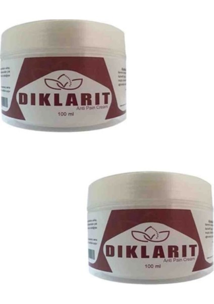 Süper Mem Diklarit Krem 2 Adet 100 ml