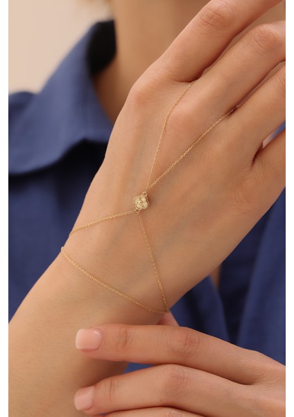 14 Ayar Altın Kalemli Yonca Şahmeran modelleri