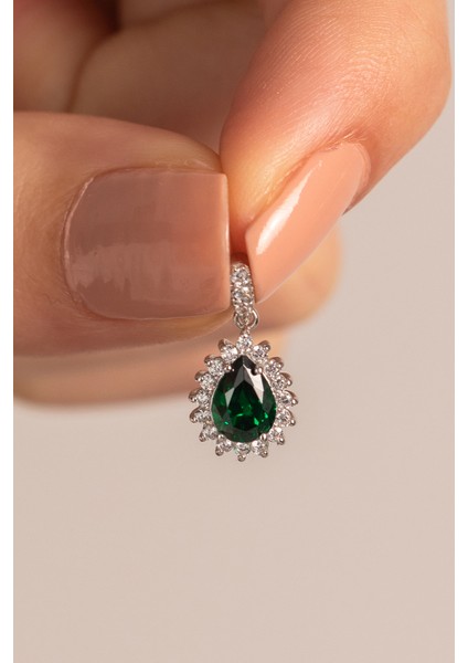 14 Ayar Altın Yakut - Safir - Zümrüt Kolye Ucu