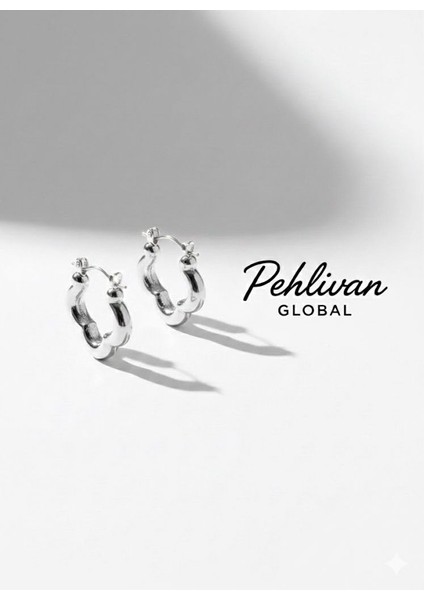 Yonca Model Gümüş Renk Çelik Küpe fiyatları