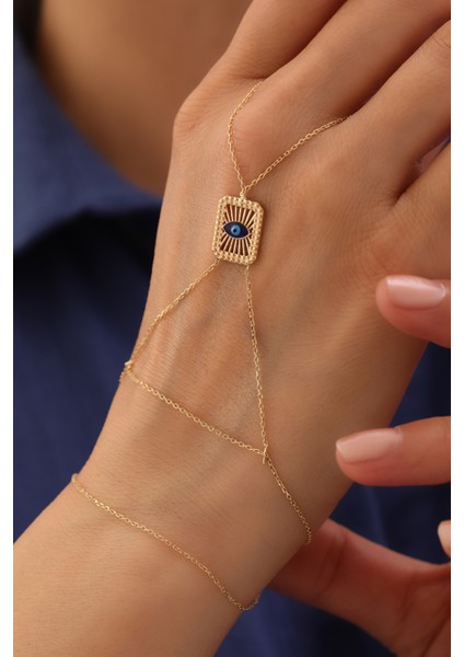 14 Ayar Altın Nazar Boncuğu Şahmeran fiyatları