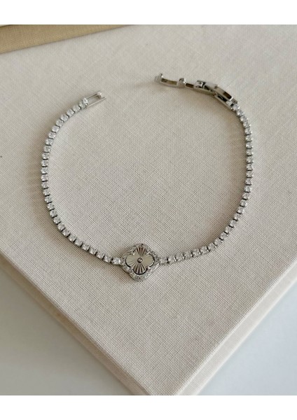 TAŞLI CLOVER BİLEKLİK