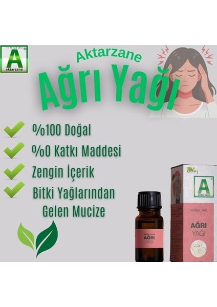 Aktarzane Ağrı Yağı 50ML fiyatları