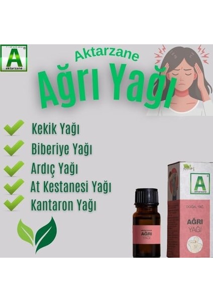 Aktarzane Ağrı Yağı 50ML modelleri
