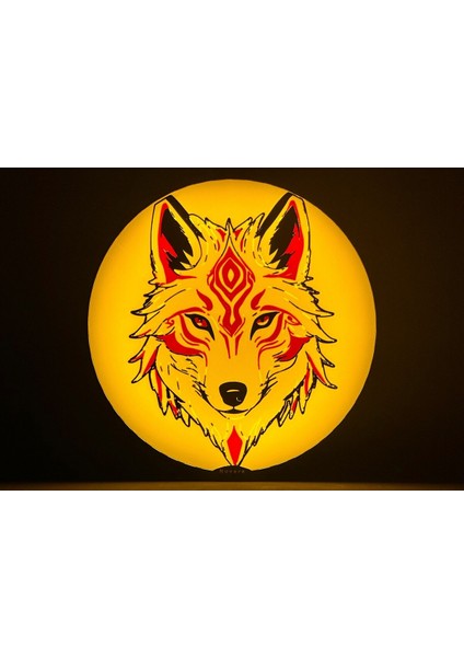 Bozkurt Ruhu LED Lamba – Güç ve Özgürlük Simgesi fırsatları