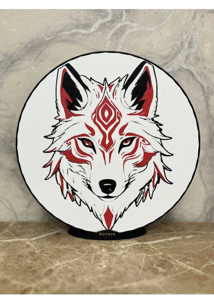 Bozkurt Ruhu LED Lamba – Güç ve Özgürlük Simgesi