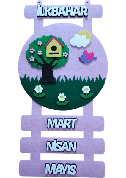 Keçe Mevsimler Panosu Mevsim Şeridi fiyatları