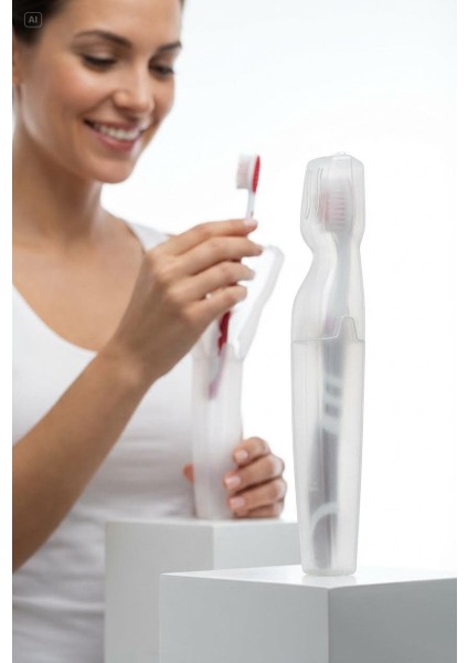 Kapaklı Diş Fırçası Kutusu Kapaklı Diş Fırçalık – Hijyenik ve Şık Banyo Düzeni 722430 modelleri