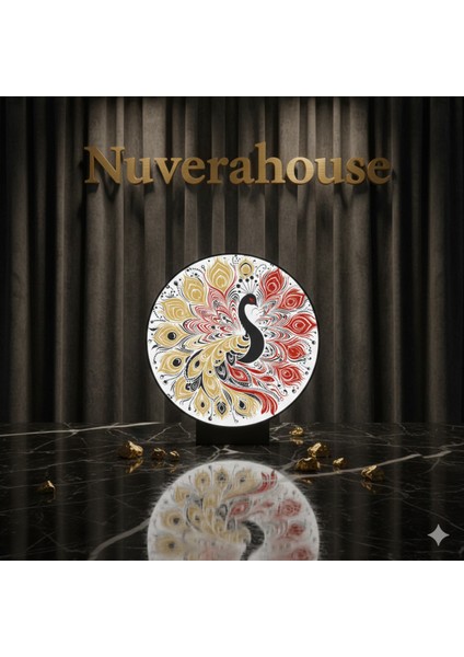 Nuverahouse Masa Lambası- Pavo Lux
