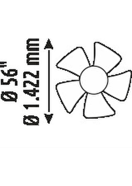 HS-9307 Alfa 85W 3 Kademeli Ledli Uzaktan Kumandalı Dekoratif 5 Pervaneli Tavan Vantilatörü Siyah fiyatları
