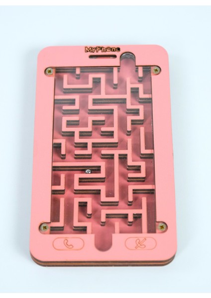 Ahşap Labirent Oyunu, Zeka Geliştirici, Renkli ve Eğlenceli Çocuk Oyunu fiyatları