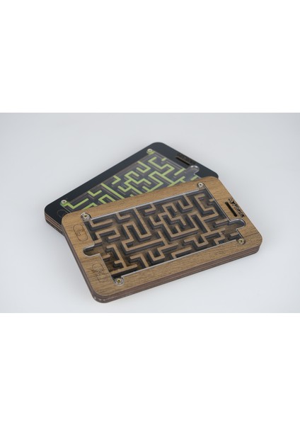 Kahverengi Ahşap Eğitici Labirent Oyuncak, Çocuklar Için Eğlenceli ve Öğretici Oyun Seçeneği indirimleri