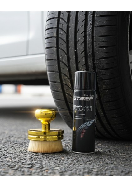 Seramik Lastik & Tampon Parlatıcı Sprey 500ML Gold Uygulama Fırçası fiyatları