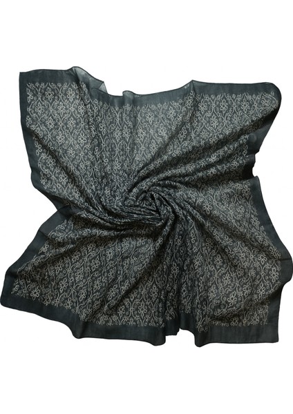 Siyah Desenli Eşarp