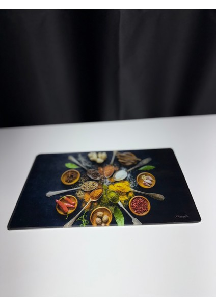 Cam Kesme Tahtası Desenli (35X25 Cm)