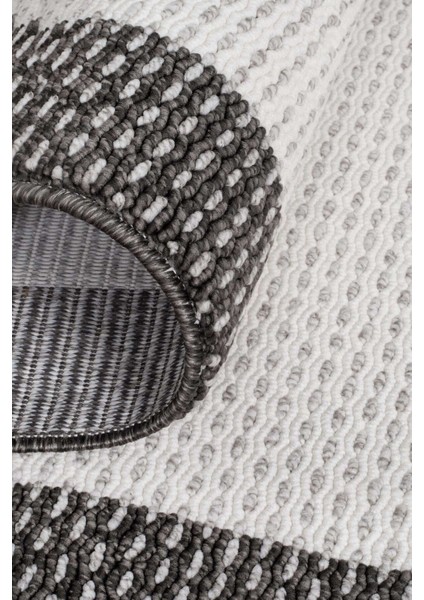 Tokyo Bukle Yumuşak Dokulu Halı Salon Mutfak Koridor Yolluk Dokuma Makine Halısı Antrasit Bordür fırsatları