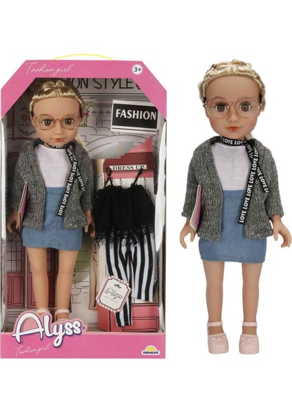 S00004286 Alyss Günlük Kıyafet Moda Bebekleri -Sun indirimleri