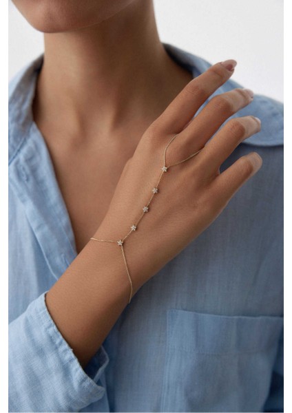 14 Ayar Altın Sıralı Yıldız Şahmeran