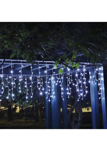 Dekoratif Saçak Perde LED Aydınlatma Iç/dış Mekan 20 Metre Eklenebilir Fiş - 8 Animasyonlu fiyatları