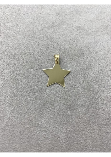 14 Ayar Altın Yıldız Kolye Ucu