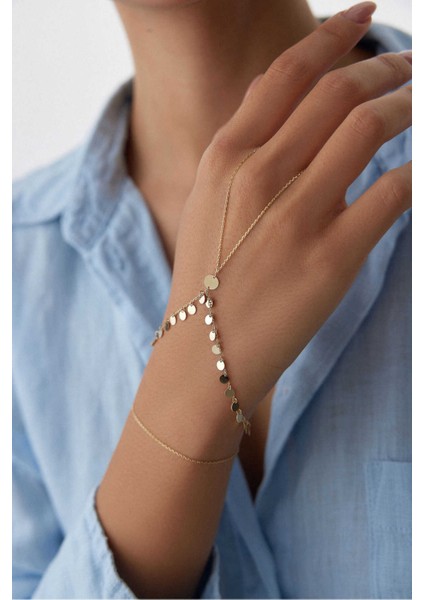 14 Ayar Altın Pullu Şahmeran