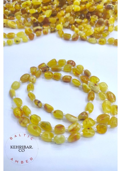 Damla Kehribar Yetişkin Kolye Hediyelik Natural modelleri