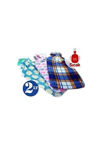 Orret Home Sıcak Su Torbası, El ve Ayak Isıtıcı Torba, Kauçuk Sıcak Su Torbası, 2 Lt (Polarlı) modelleri