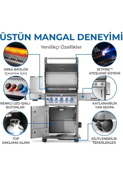 Rogue Pro S 425 Rsıb Gazlı Mangal
