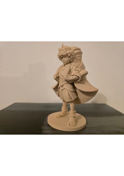 CRAFTSY3D Milio Destek Büyücü Figür – 3D Baskı Dekoratif Koleksiyon Ürünü