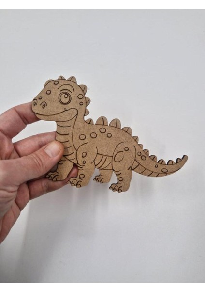 10 Adet Sevimli Dinozor Modeli Ahşap Boyama ve Sanat Seti, Renkli ve Eğlenceli fiyatları