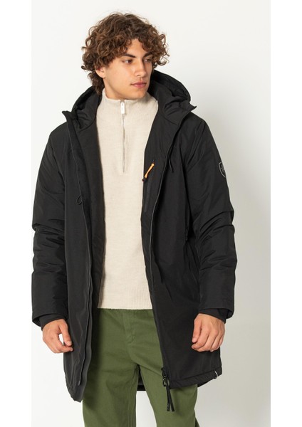 Erkek Yağmur ve Rüzgar Geçirmez Kumaşdan Içi Askılıklı Kışlık Klasik Mont