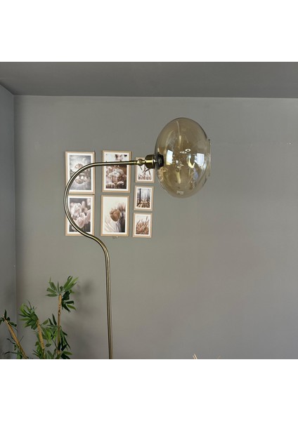 Solvia Cam Bal Rengi C Gövde Lambader Modern Oturma Odası modelleri