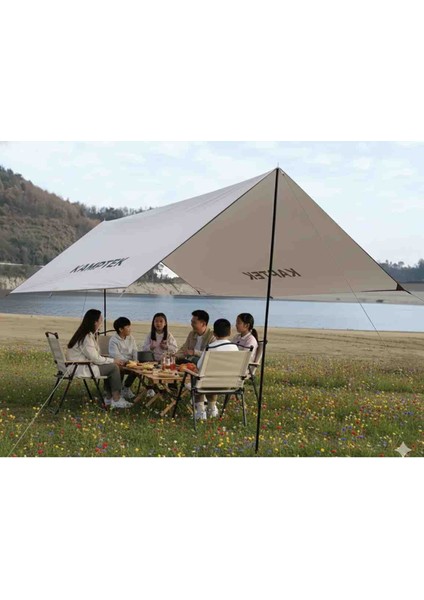 Kamp Piknik Plaj Karavan Yanı Güneş Tentesi Set Uv Güneş Koruyuculu Su Geçirmez Branda fiyatları
