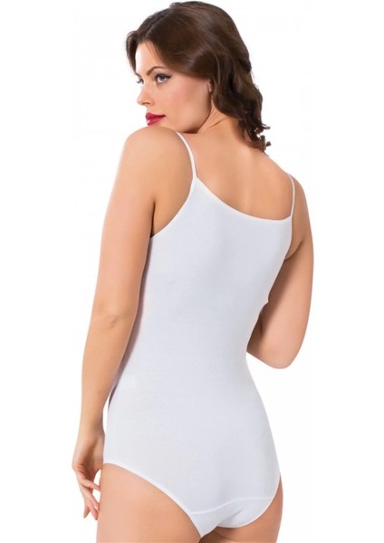 Bayan Ip Askılı Çıtçıtlı Body Beyaz fiyatları