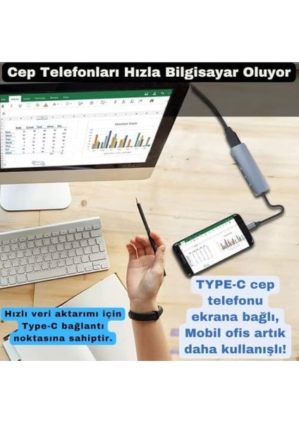 Akım Korumalı 87W 6in1 Type-C To 4K Hdmi Usb3.0 Sd Tf Dönüştürücü Hub Type-C USB Dönüştürücü fiyatları