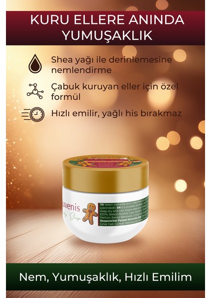 Yoğun Nemlendirici Shea Butter Içeren Hızlı Emilen Vanilya & Zencefil Kokulu El Vücut Kremi 3X30 Gr. fiyatları