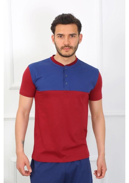 Erkek Penye 3'lü Parlamentmavi Parçalı Pijama Takımı fırsatları