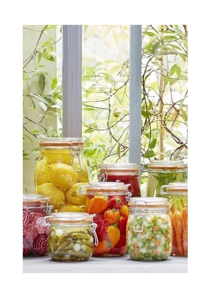 Le Parfait Super Terrines Klipsli/contalı Cam Kavanoz 350 ml fiyatları