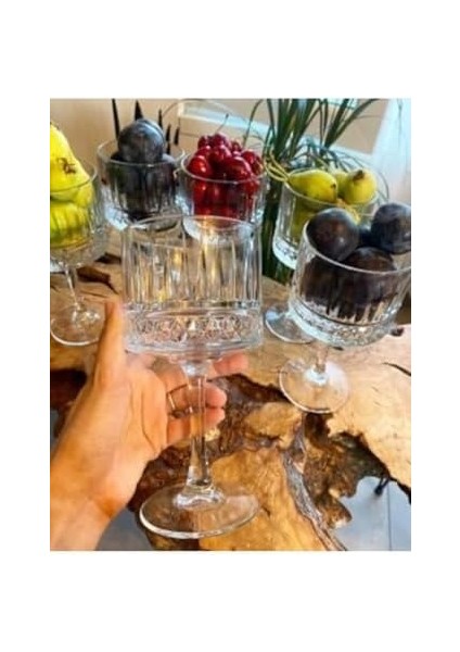 Store 6lı Sunumluk Ayaklı Kase 500 cc Kokteyl Bardağı