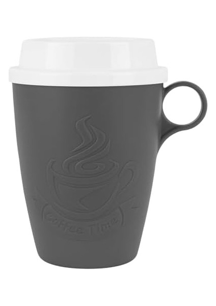 Kulplu Termal Kahve ve Çay Bardağı, 450 Ml, Kapaklı, Çok Renkli fiyatları