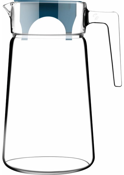 Sürahi 2000 cc A Damla Logo Kapak Plastik Petrol Yeşili Kapak Plastik Petrol Yeşili Ka